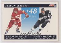 Theoren Fleury, Marty McSorley