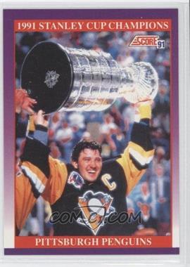 1991-92 Score American - [Base] #425 - Pittsburgh Penguins Team, Mario Lemieux