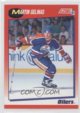 1991-92 Score Canadian - [Base] - Bilingual #159 - Martin Gelinas