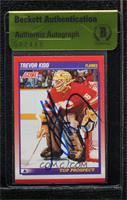 Top Prospect - Trevor Kidd [BAS Beckett Auth Sticker]