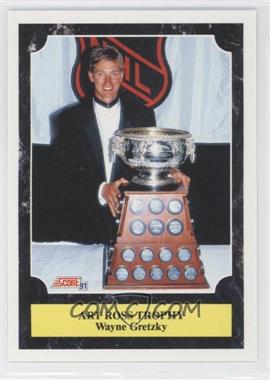 1991-92 Score Canadian - [Base] - Bilingual #317 - Award Winners - Wayne Gretzky