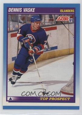 1991-92 Score Canadian - [Base] - Bilingual #340 - Top Prospect - Dennis Vaske