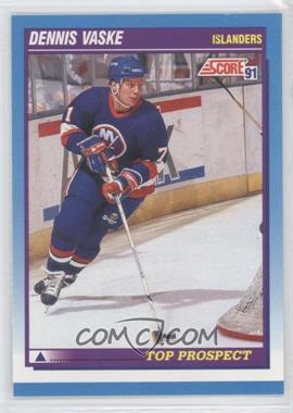 1991-92 Score Canadian - [Base] - Bilingual #340 - Top Prospect - Dennis Vaske