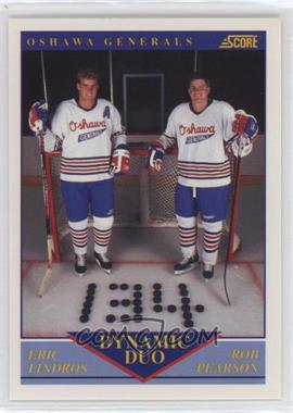 1991-92 Score Canadian - [Base] - Bilingual #385 - Eric Lindros, Rob Pearson