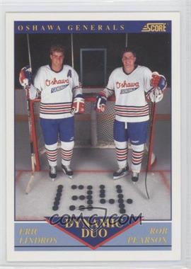 1991-92 Score Canadian - [Base] - Bilingual #385 - Eric Lindros, Rob Pearson