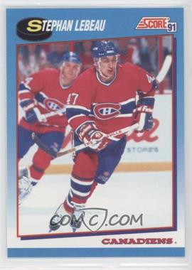 1991-92 Score Canadian - [Base] - Bilingual #494 - Stephan Lebeau