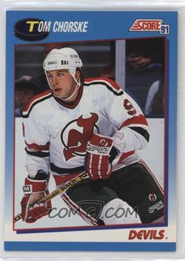 1991-92 Score Canadian - [Base] - Bilingual #613 - Tom Chorske [EX to NM]