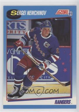 1991-92 Score Canadian - [Base] - Bilingual #617 - Sergei Nemchinov