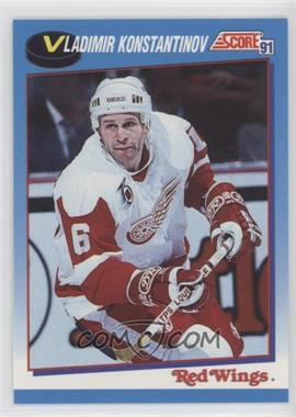 1991-92 Score Canadian - [Base] - Bilingual #659 - Vladimir Konstantinov