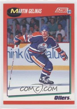 1991-92 Score Canadian - [Base] #159 - Martin Gelinas