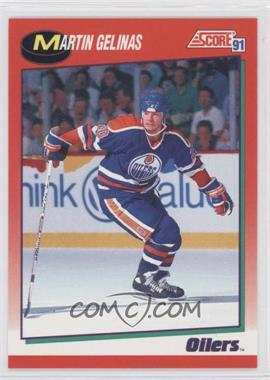 1991-92 Score Canadian - [Base] #159 - Martin Gelinas