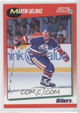 1991-92 Score Canadian - [Base] #159 - Martin Gelinas
