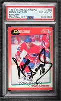 Denis Savard [PSA Authentic PSA/DNA Cert]