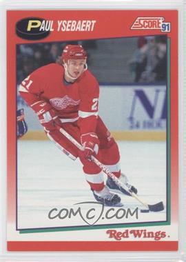 1991-92 Score Canadian - [Base] #166 - Paul Ysebaert