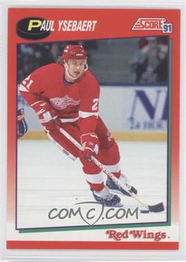 1991-92 Score Canadian - [Base] #166 - Paul Ysebaert