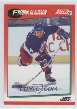 1991-92 Score Canadian - [Base] #18 - Fredrik Olausson