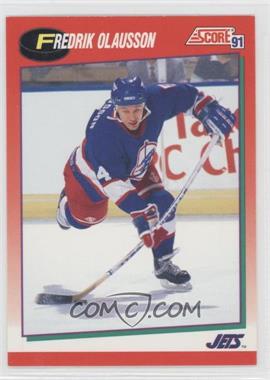 1991-92 Score Canadian - [Base] #18 - Fredrik Olausson