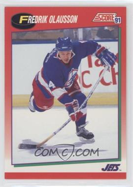 1991-92 Score Canadian - [Base] #18 - Fredrik Olausson