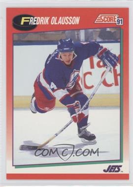 1991-92 Score Canadian - [Base] #18 - Fredrik Olausson