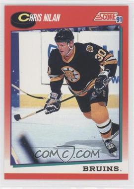 1991-92 Score Canadian - [Base] #197 - Chris Nilan