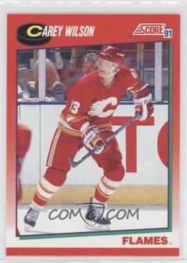 1991-92 Score Canadian - [Base] #227 - Carey Wilson