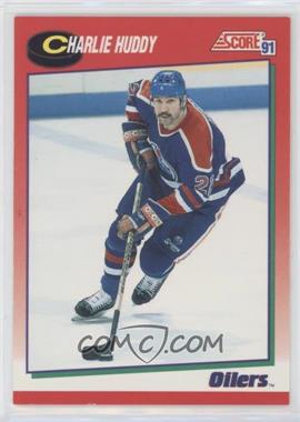 1991-92 Score Canadian - [Base] #247 - Charlie Huddy [EX to NM]