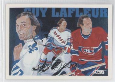 1991-92 Score Canadian - [Base] #293 - Tribute - Guy Lafleur