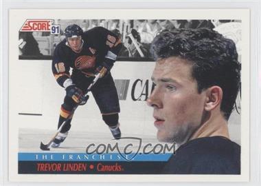 1991-92 Score Canadian - [Base] #369 - The Franchise - Trevor Linden