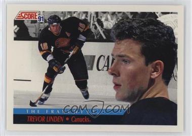 1991-92 Score Canadian - [Base] #369 - The Franchise - Trevor Linden