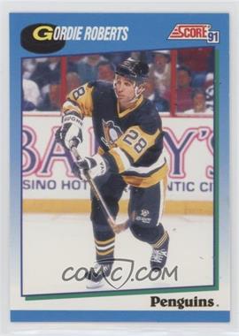 1991-92 Score Canadian - [Base] #422 - Gordie Roberts