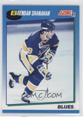 1991-92 Score Canadian - [Base] #588 - Brendan Shanahan