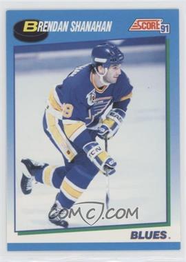 1991-92 Score Canadian - [Base] #588 - Brendan Shanahan