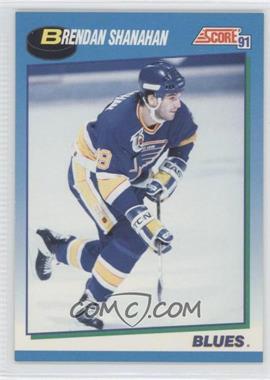 1991-92 Score Canadian - [Base] #588 - Brendan Shanahan