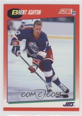 1991-92 Score Canadian - [Base] #78 - Brent Ashton