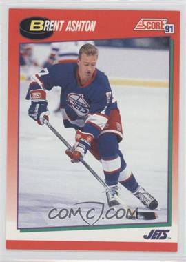 1991-92 Score Canadian - [Base] #78 - Brent Ashton