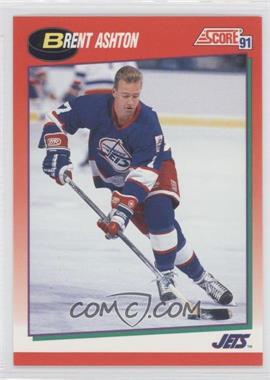 1991-92 Score Canadian - [Base] #78 - Brent Ashton