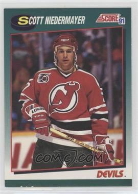 1991-92 Score Rookie and Traded - Box Set [Base] #27T - Scott Niedermayer