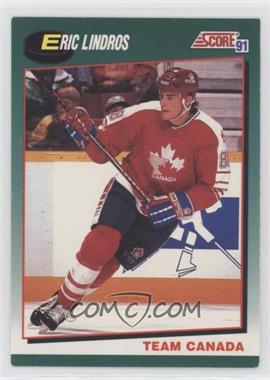 1991-92 Score Rookie and Traded - Box Set [Base] #88T - Eric Lindros [Good to VG‑EX]