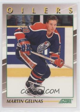 1991-92 Score Young Superstars - [Base] #14 - Martin Gelinas