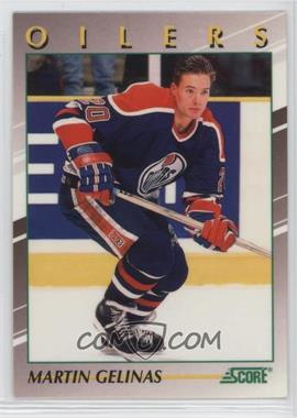 1991-92 Score Young Superstars - [Base] #14 - Martin Gelinas