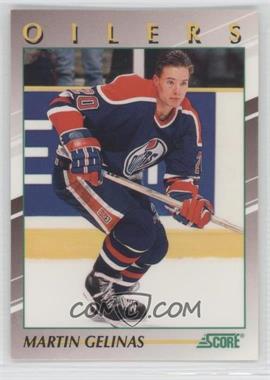 1991-92 Score Young Superstars - [Base] #14 - Martin Gelinas