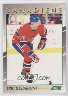 1991-92 Score Young Superstars - [Base] #23 - Eric Desjardins