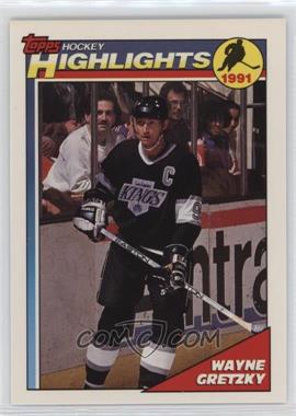 1991-92 Topps - [Base] #201 - Wayne Gretzky