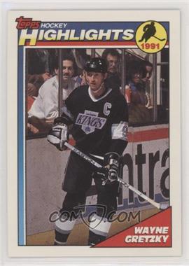 1991-92 Topps - [Base] #201 - Wayne Gretzky