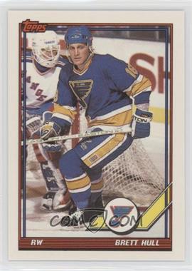 1991-92 Topps - [Base] #303 - Brett Hull