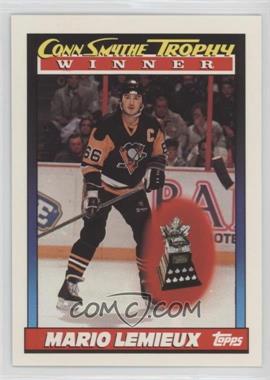 1991-92 Topps - [Base] #523 - Mario Lemieux