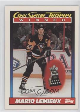 1991-92 Topps - [Base] #523 - Mario Lemieux