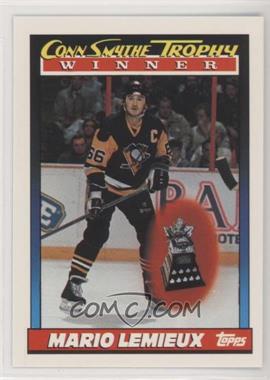 1991-92 Topps - [Base] #523 - Mario Lemieux