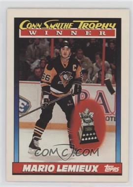 1991-92 Topps - [Base] #523 - Mario Lemieux