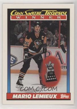 1991-92 Topps - [Base] #523 - Mario Lemieux